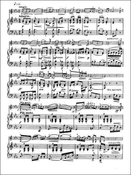 g小调学生协奏曲-塞茨作品第12号-提琴谱