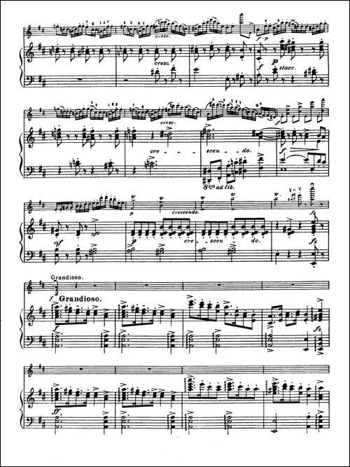 D大调学生协奏曲-塞茨作品第15号-提琴谱