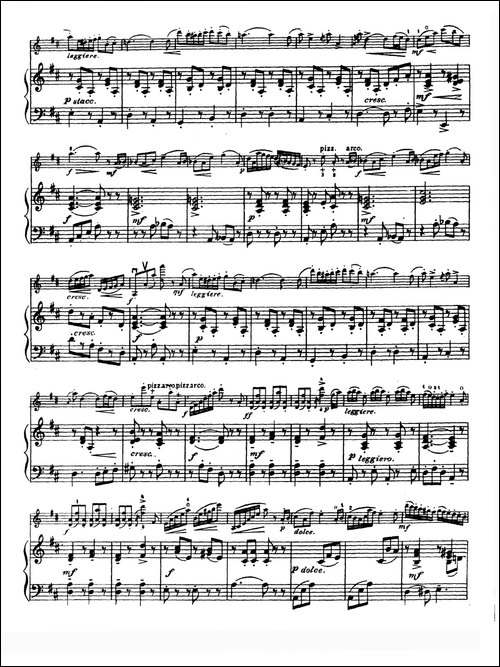 D大调学生协奏曲-塞茨作品第15号-提琴谱