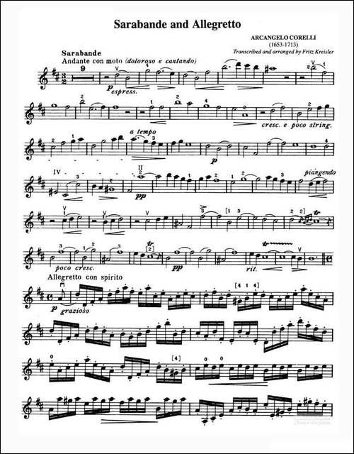 Sarabande-and-Allegretto-提琴谱