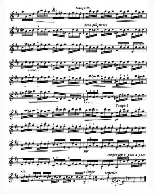 Sarabande-and-Allegretto-提琴谱