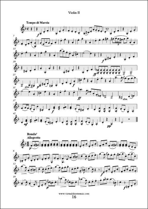 6-Small-Duets-六部小合唱Op.38-Violin-II-第二小提琴分谱-提琴谱