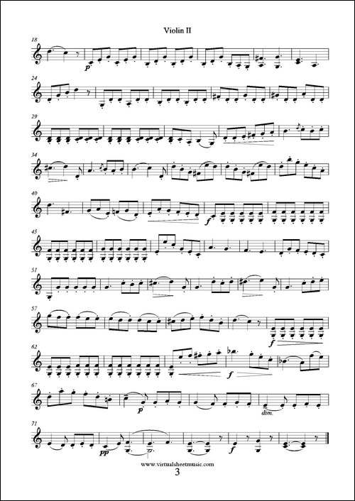 6-Small-Duets-六部小合唱Op.38-Violin-II-第二小提琴分谱-提琴谱