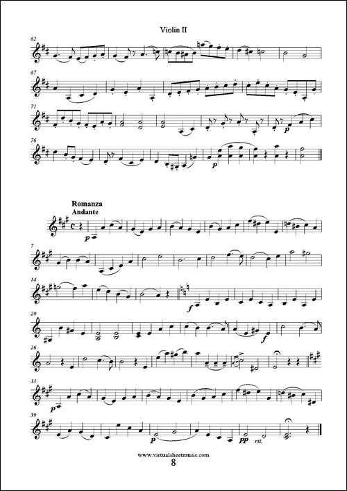 6-Small-Duets-六部小合唱Op.38-Violin-II-第二小提琴分谱-提琴谱