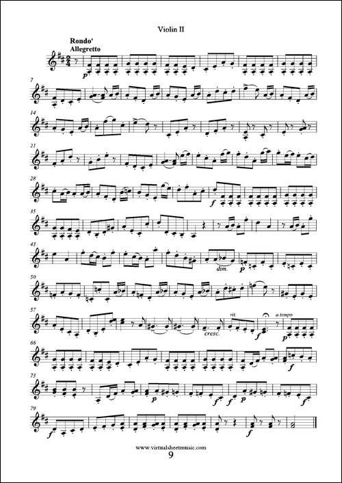 6-Small-Duets-六部小合唱Op.38-Violin-II-第二小提琴分谱-提琴谱