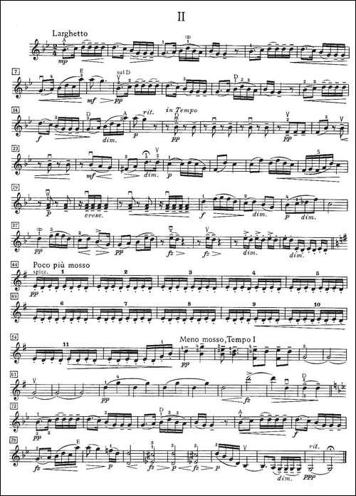 G大调小提琴小奏鸣曲-作品100-Sonatina-G-Major-op.100-提琴谱