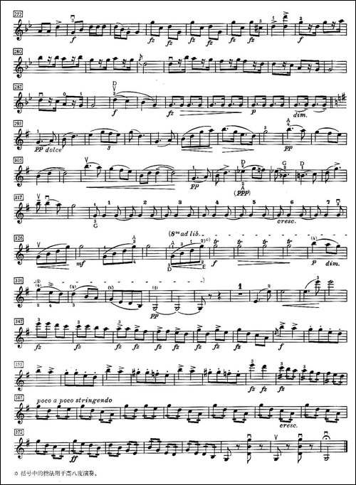 G大调小提琴小奏鸣曲-作品100-Sonatina-G-Major-op.100-提琴谱