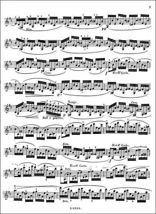 6首高级小提琴练习曲-Op.13-1-提琴谱