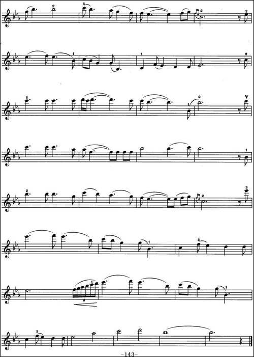 我定能登攀-英国电影《柔情怜意》插曲-提琴谱
