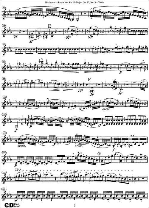 Violin-Sonata-No.3-in-Eb-Major-Op.12-No.3-提琴谱