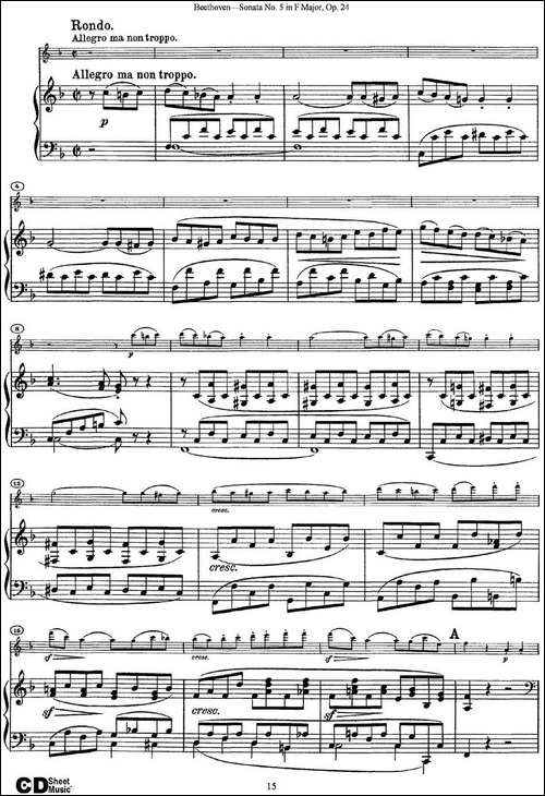 Violin-Sonata-No.5-in-F-Major-Op.24-小提琴+钢琴伴奏-提琴谱