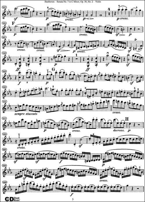 Violin-Sonata-No.7-in-C-Minor-Op.30-No.2-提琴谱