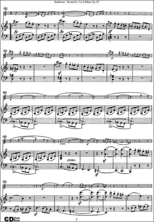 Violin-Sonata-No.4-in-A-Minor-Op.23-小提琴+钢琴伴奏-提琴谱