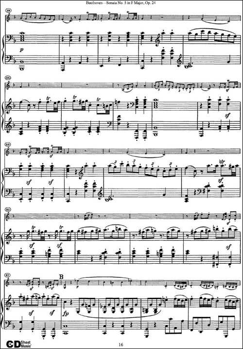 Violin-Sonata-No.5-in-F-Major-Op.24-小提琴+钢琴伴奏-提琴谱