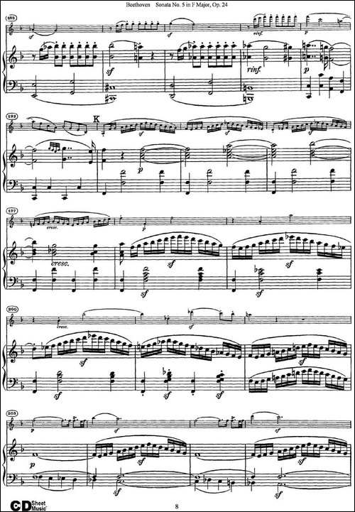 Violin-Sonata-No.5-in-F-Major-Op.24-小提琴+钢琴伴奏-提琴谱