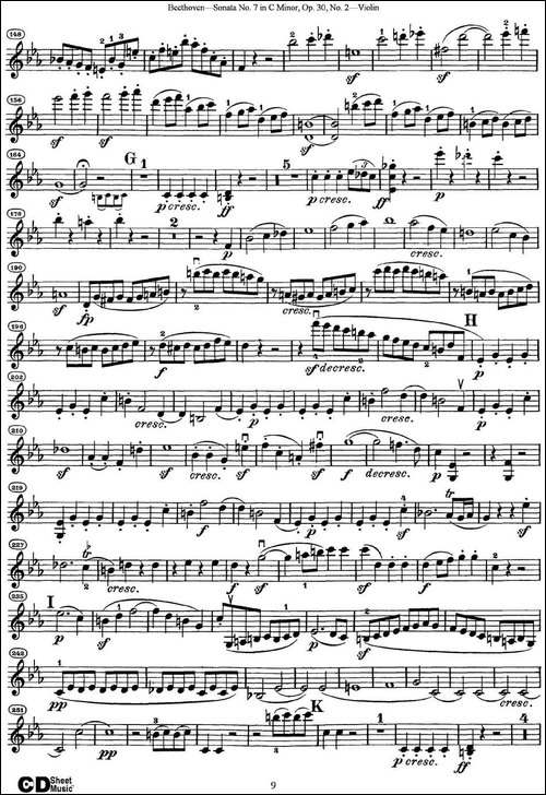 Violin-Sonata-No.7-in-C-Minor-Op.30-No.2-提琴谱