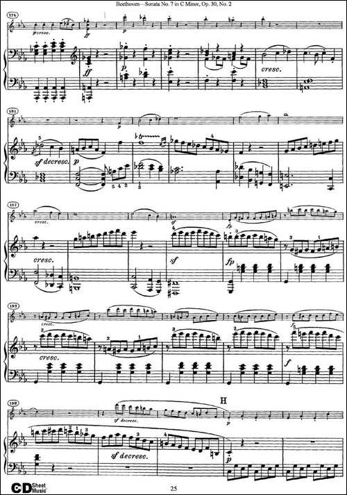 Violin-Sonata-No.7-in-C-Minor-Op.30-No.2-小提琴+钢琴伴奏-提琴谱