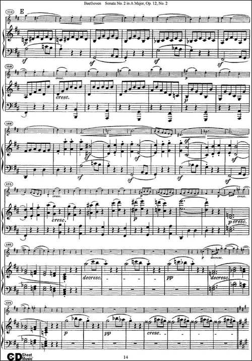 Violin-Sonata-No.2-in-A-Major-Op.12-No.2-小提琴+钢琴伴奏-提琴谱