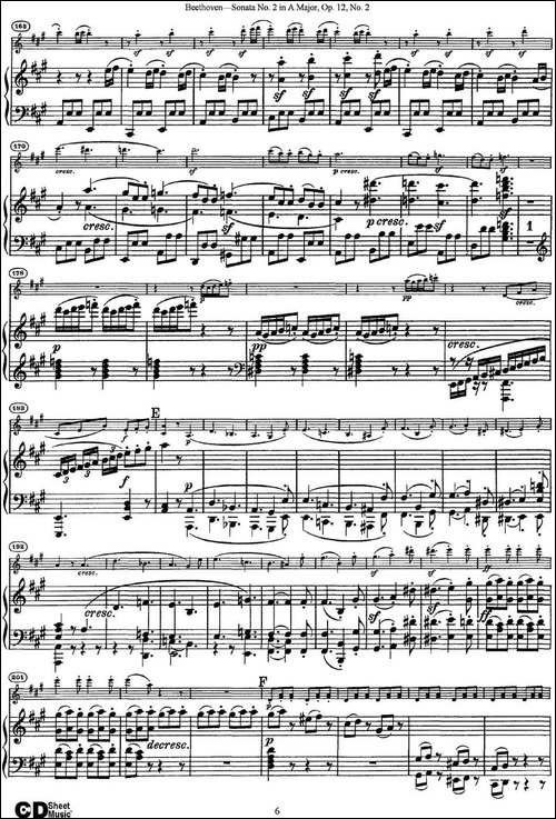 Violin-Sonata-No.2-in-A-Major-Op.12-No.2-小提琴+钢琴伴奏-提琴谱