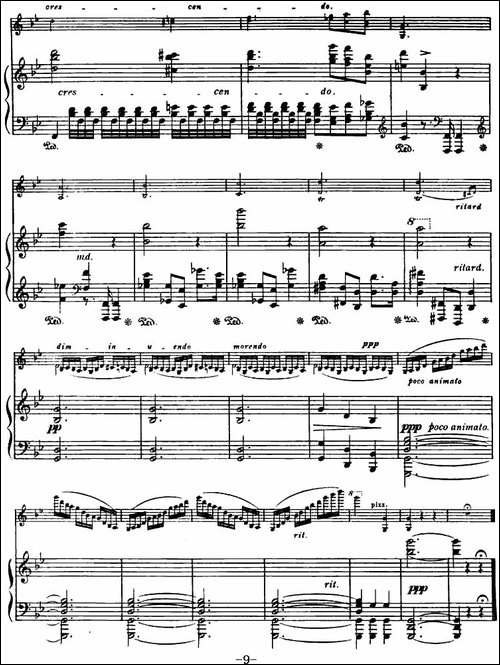 LEGENDE-Op.17-传奇-小提琴+钢琴伴奏-提琴谱
