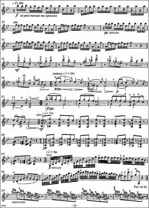 Passacaglia-帕萨卡利亚-二重奏小提琴分谱-提琴谱