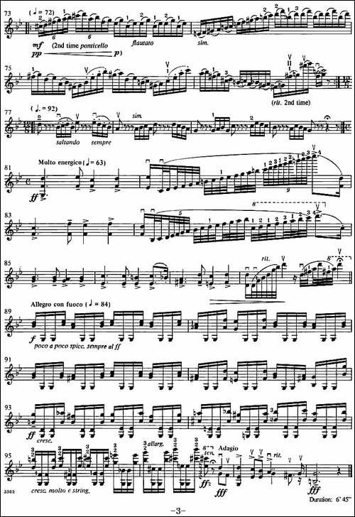 Passacaglia-帕萨卡利亚-二重奏小提琴分谱-提琴谱