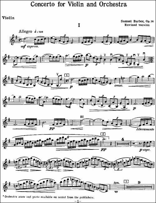 CONCERTO-FOR-VIOLIN-AND-ORCHESTRA-Op.14-小提琴和交响乐协奏曲·小-提琴谱