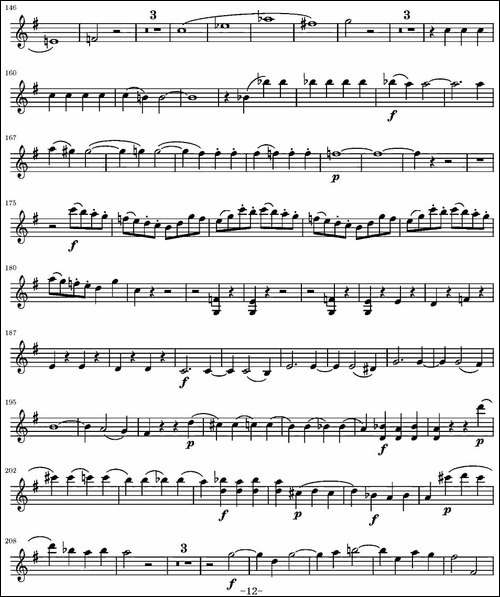 String-Quartet-KV.387-弦乐四重奏第一小提琴分谱-提琴谱