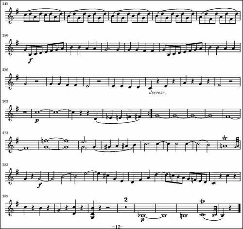 String-Quartet-KV.387-弦乐四重奏第二小提琴分谱-提琴谱
