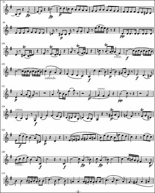 String-Quartet-KV.387-弦乐四重奏第二小提琴分谱-提琴谱