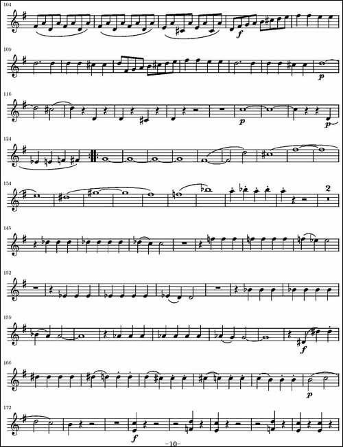 String-Quartet-KV.387-弦乐四重奏第二小提琴分谱-提琴谱