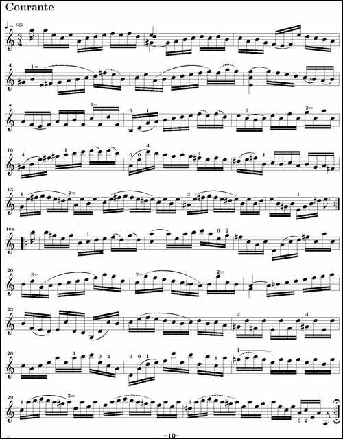 Six-Suite-Violincello-Solo-senza-Basso-Suite-II-6首无伴奏大提琴组-提琴谱