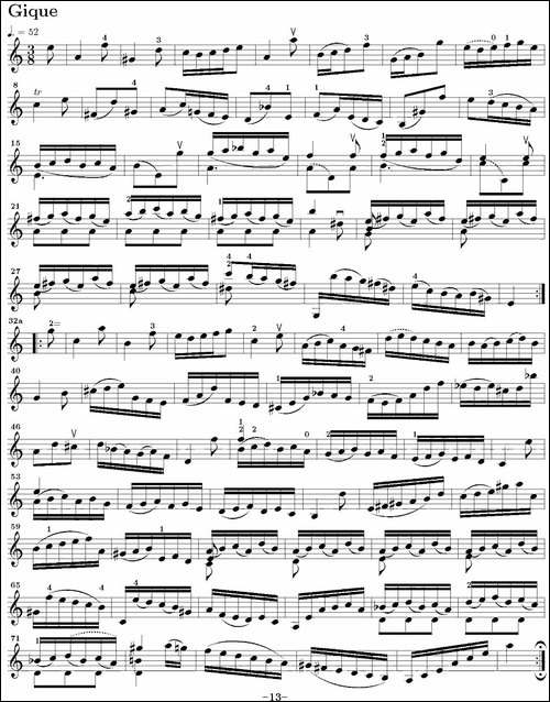 Six-Suite-Violincello-Solo-senza-Basso-Suite-II-6首无伴奏大提琴组-提琴谱