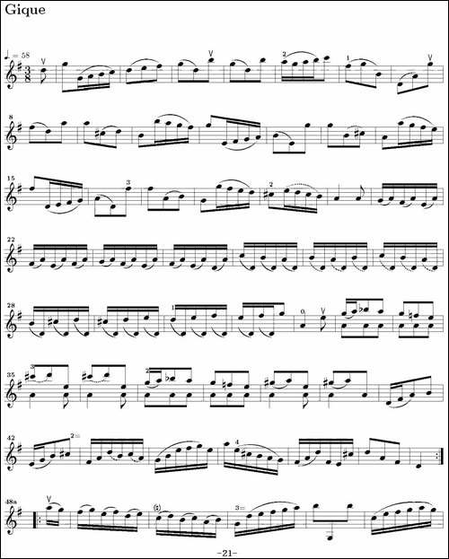 Six-Suite-Violincello-Solo-senza-Basso-Suite-III-6首无伴奏大提琴-提琴谱