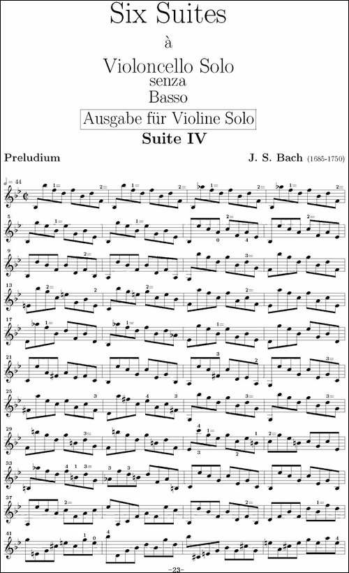 Six-Suite-Violincello-Solo-senza-Basso-Suite-IV-6首无伴奏大提琴组-提琴谱