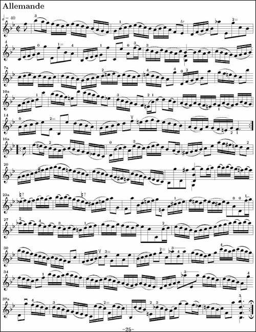 Six-Suite-Violincello-Solo-senza-Basso-Suite-IV-6首无伴奏大提琴组-提琴谱