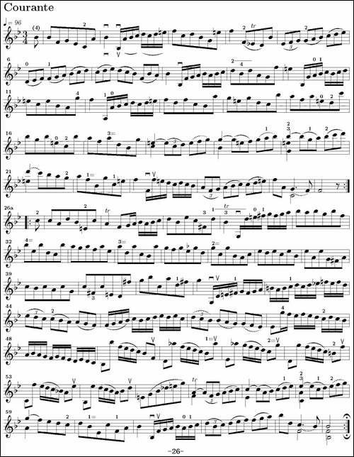 Six-Suite-Violincello-Solo-senza-Basso-Suite-IV-6首无伴奏大提琴组-提琴谱