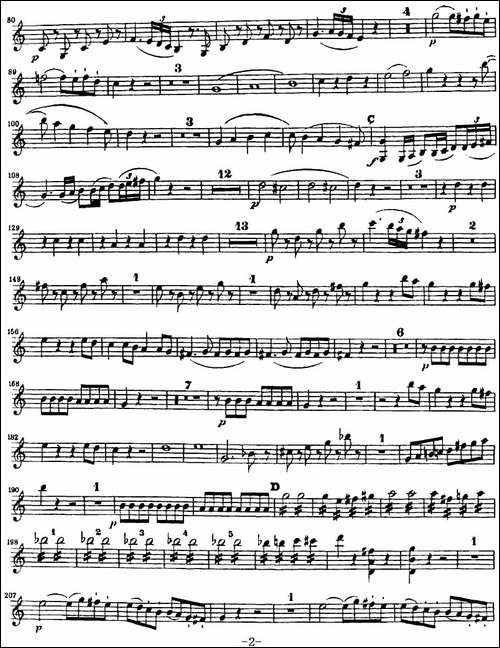 Piano-Concerto-No.21-第二十一号钢琴协奏曲-提琴谱
