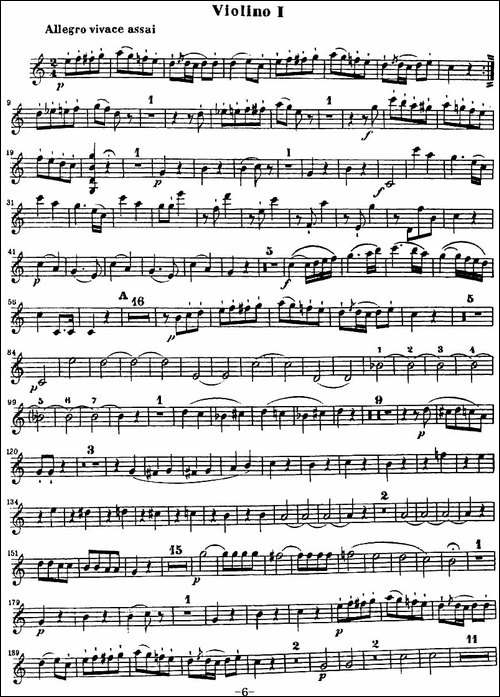 Piano-Concerto-No.21-第二十一号钢琴协奏曲-提琴谱
