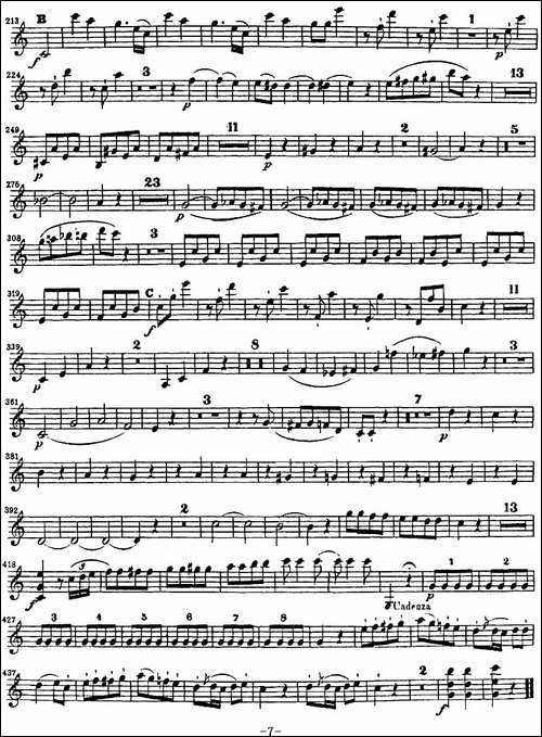 Piano-Concerto-No.21-第二十一号钢琴协奏曲-提琴谱