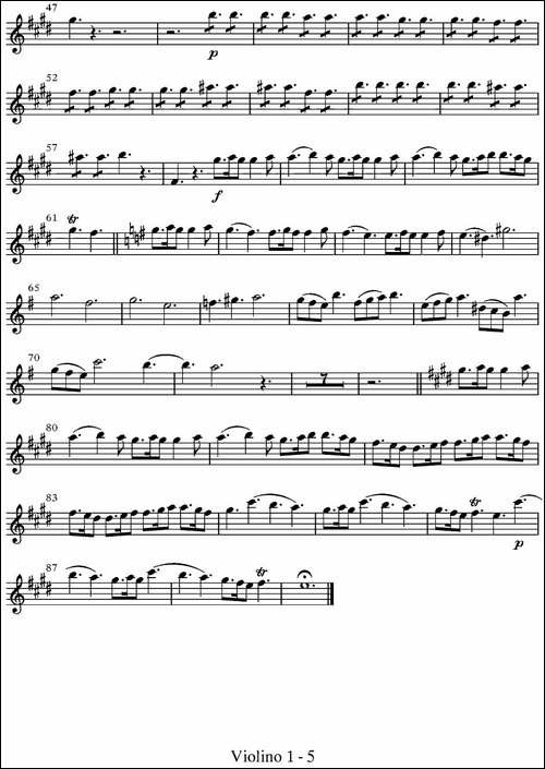 All-parts-of-Spring-四季·春天-第一小提琴分谱-提琴谱