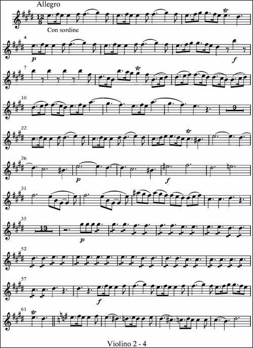 All-parts-of-Spring-四季·春天-第二小提琴分谱-提琴谱