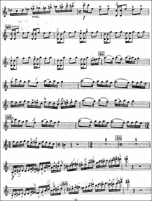 小提琴协奏曲-A.David-Oistrakh-提琴谱