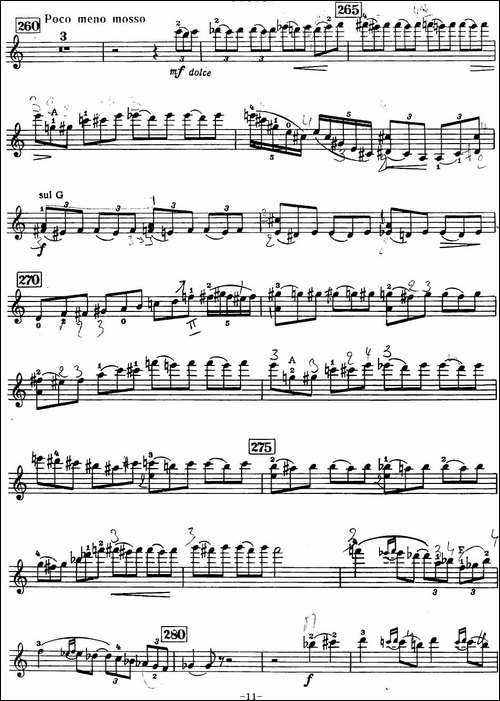 小提琴协奏曲-A.David-Oistrakh-提琴谱