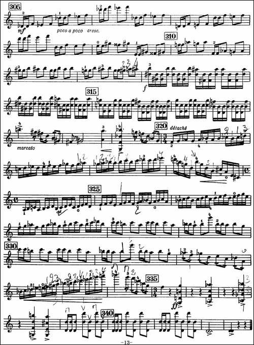 小提琴协奏曲-A.David-Oistrakh-提琴谱