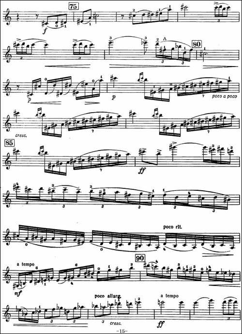 小提琴协奏曲-A.David-Oistrakh-提琴谱