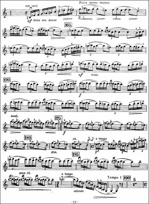 小提琴协奏曲-A.David-Oistrakh-提琴谱
