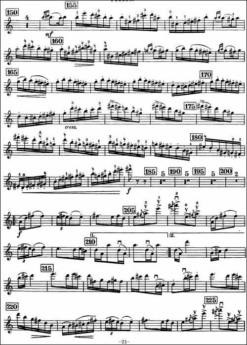 小提琴协奏曲-A.David-Oistrakh-提琴谱