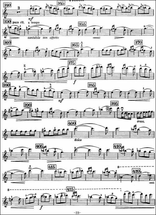 小提琴协奏曲-A.David-Oistrakh-提琴谱