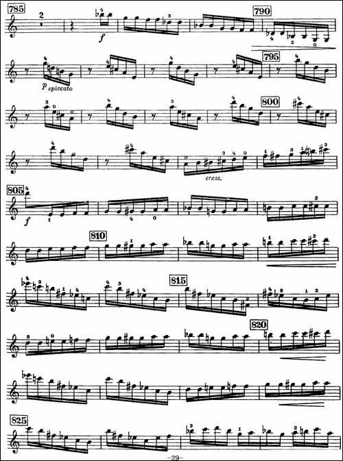 小提琴协奏曲-A.David-Oistrakh-提琴谱
